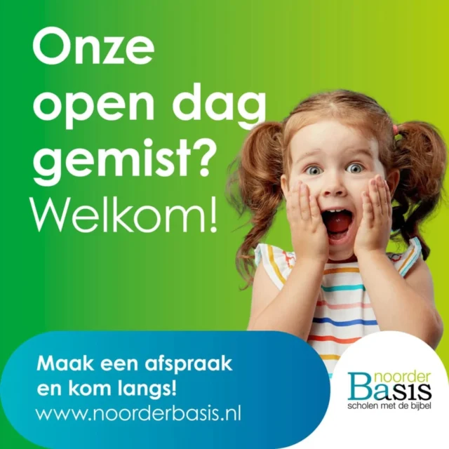 Heb je onze Open Dag gemist?Maak een afspraak en kom langs!