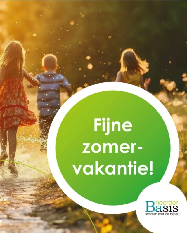 🌟zomervakantie🌟We wensen jullie een hele fijne zomervakantie toe! Geniet veel en rust lekker uit. We zie jullie graag weer op maandag 25 augustus. Ga met God en Hij zal met je zijn.#Noorderbasis #zomervakantie